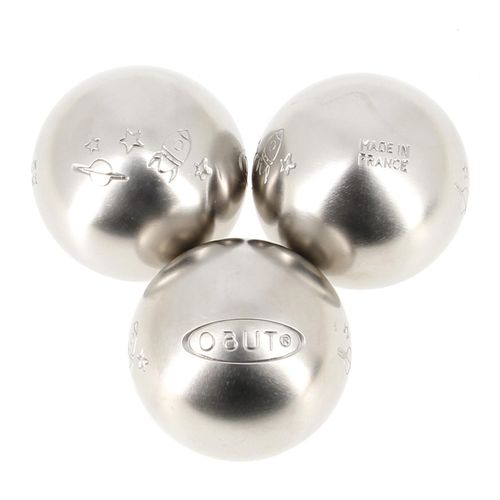 Boules De Pétanque Obut Boules De Pétanque Obut Junior Inox Espace Argent Métalisé Unique