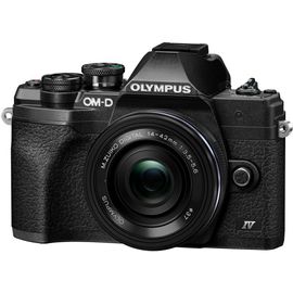 Appareil photo Hybride Olympus E-M10 Mark IV + Pancake 14-42mm Noir